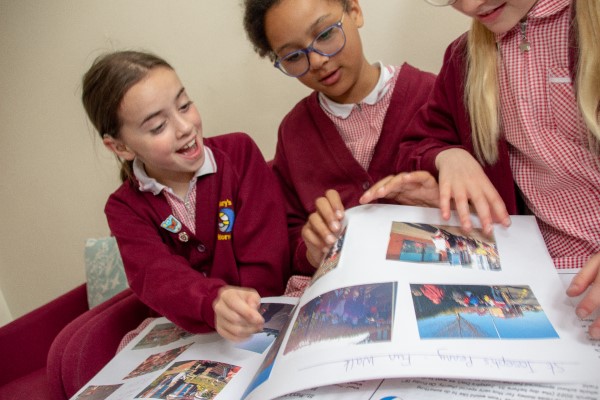 Children Reading Together 2