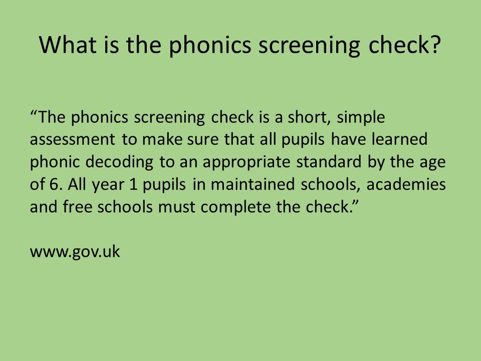 Phonics Evening Workshop 10