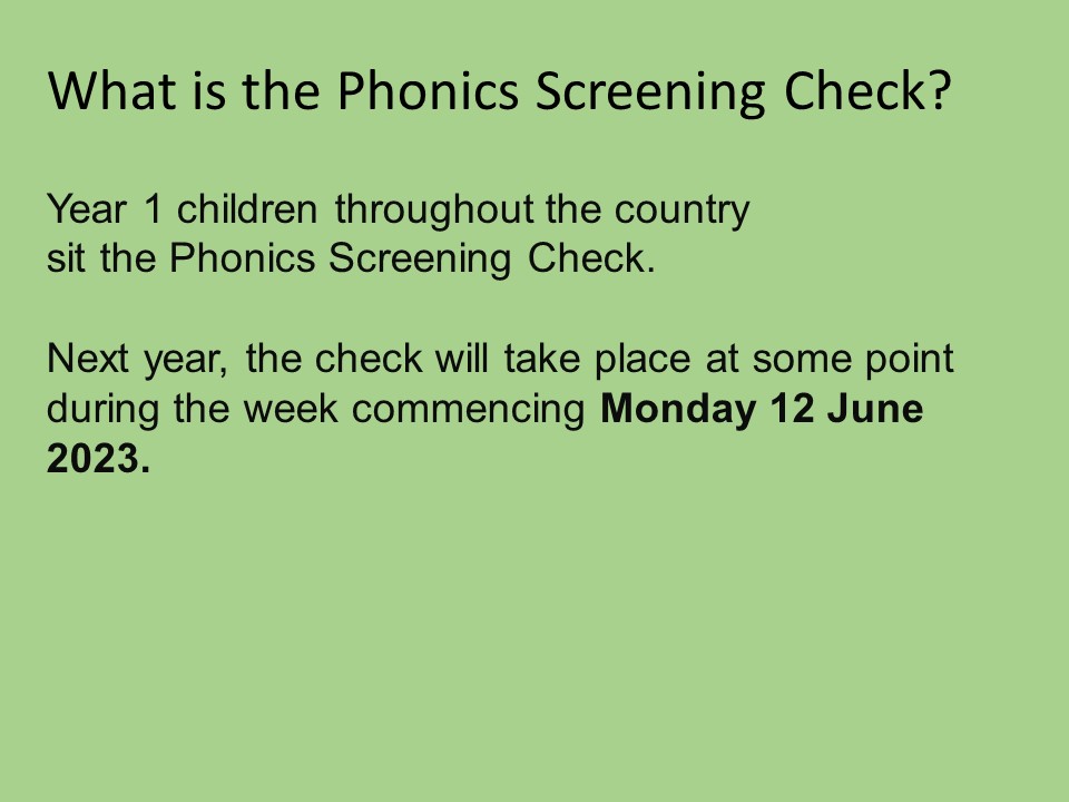 Phonics Evening Workshop 11