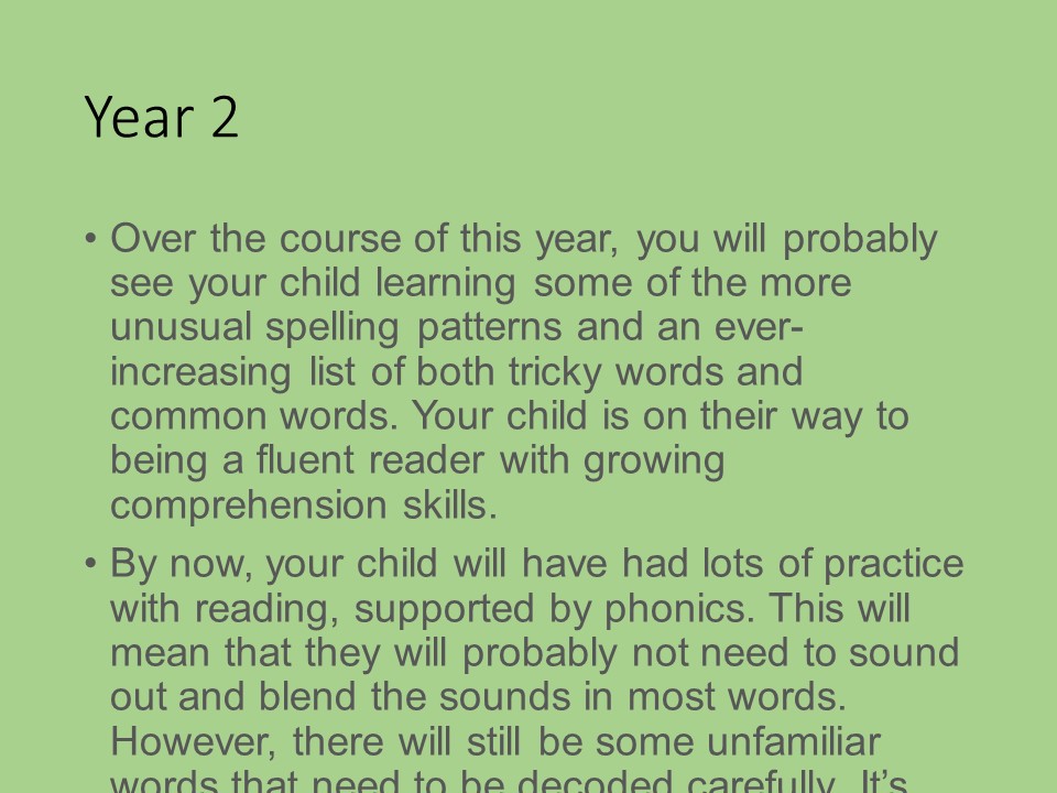 Phonics Evening Workshop 18