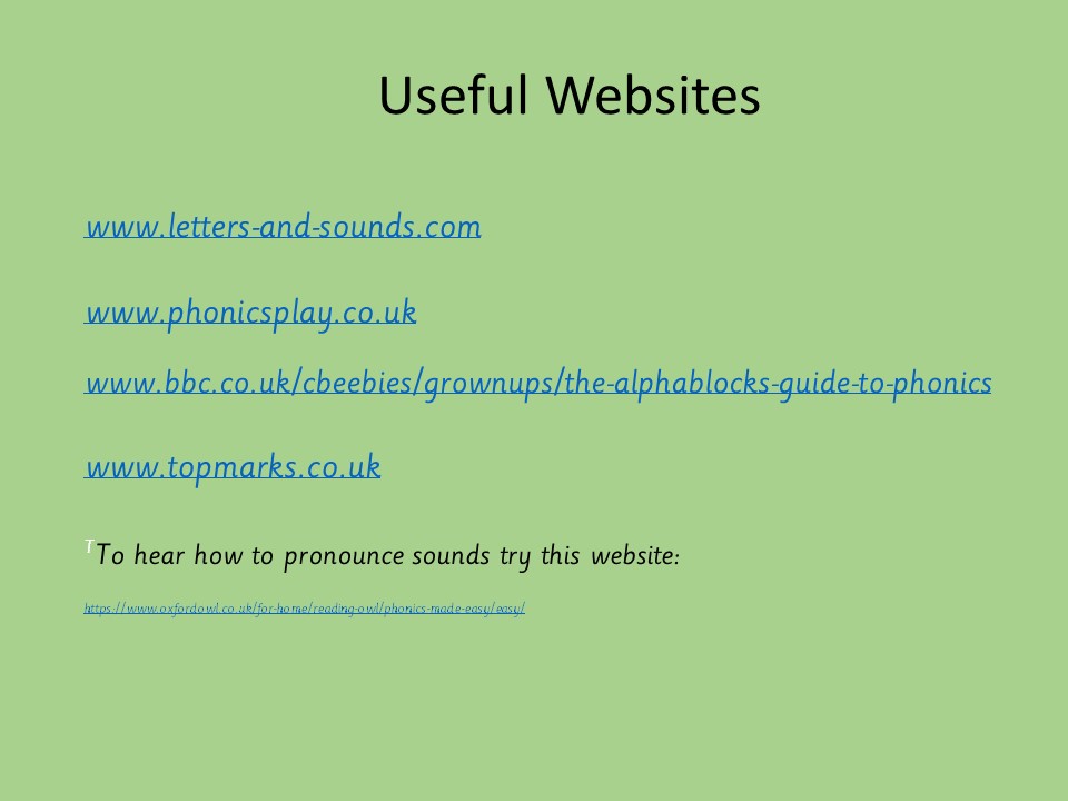 Phonics Evening Workshop 30
