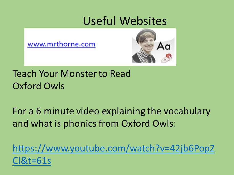 Phonics Evening Workshop 31